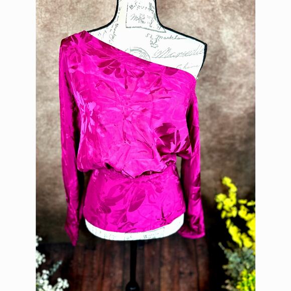 Silvia Tcherassi Sirmione Blouse Mulberry Floral XS - Picture 6 of 16